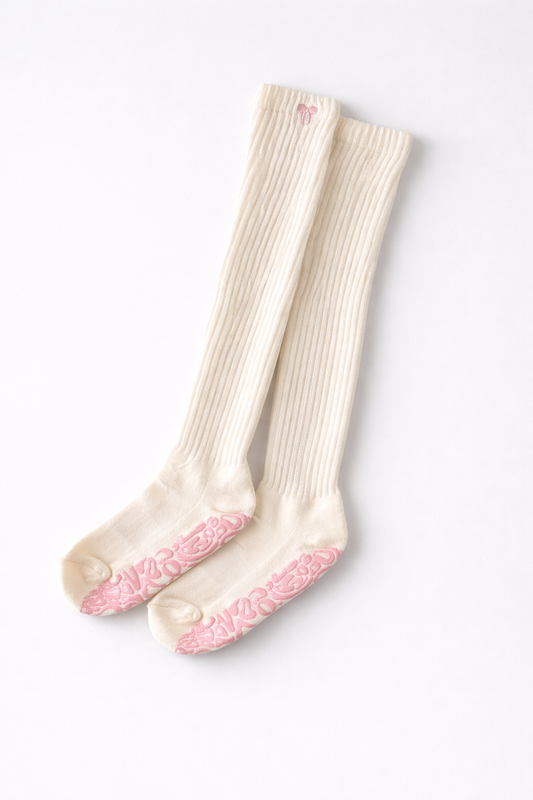 BALLERINA OFF-DUTY SLOUCH GRIP SOCKS